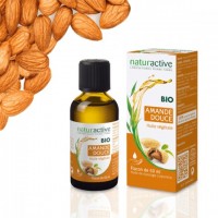 Naturactive Huile Végétale d'Amande Douce Bio - Huile Adoucissante