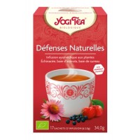 Yogi Tea Défenses Naturelles - Bienfaisant, Réchauffant, à la Vitamine C Naturelle