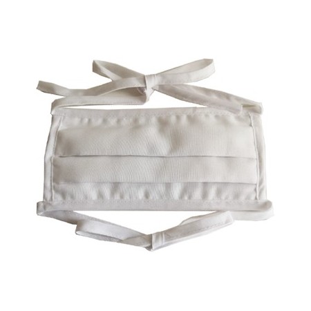 Denantes Masque Filtrant en Tissu avec Liens - Testé 10 Lavages