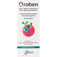 Aboca Oroben Bain de Bouche 75 ml - Pour une Hygiène Buccale Quotidienne 
