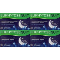 Euphytose Nuit Pack de 4 - Pour s'Endormir et Bien Dormir