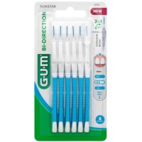 GUM Bi-Direction - Brossettes Interdentaires 2314 Coniques 0,9 mm