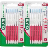 GUM Bi-Direction - Brossettes Interdentaires 2614 Coniques 1,2 mm