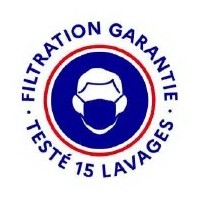 Masque Barrière Filtrant - Lavable 15 Fois