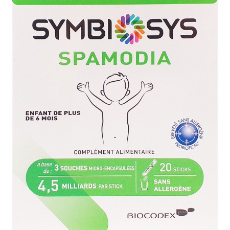 Symbiosys Spamodia - Probiotiques pour Enfants et Adolescents