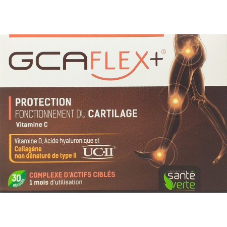 Santé Verte GCA Flex+ - Pour le Bon Fonctionnement du Cartilage