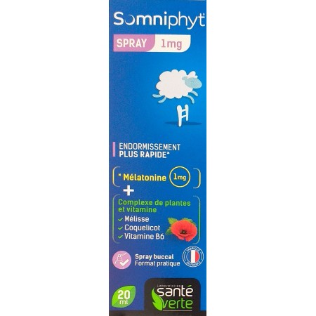 Santé Verte SomniPhyt Spray - Pour un Endormissement Facile