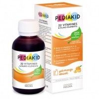 Pediakid 22 Vitamines et Oligo-Eléments 125ml - Apports en Vitamines et Minéraux