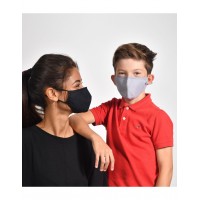 Masque Haute Protection Certifié Anti-Covid 19 Taille L Noir - 40H d'Utilisation Lavable 60 Fois