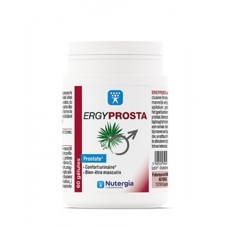 Nutergia Ergyprosta 60 Gélules - Pour le Confort Masculin