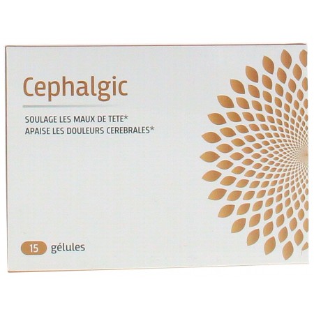 Cephalgic 15 Gélules - Contre les Douleurs Cérébrales