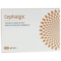 Cephalgic 15 Gélules - Contre les Douleurs Cérébrales