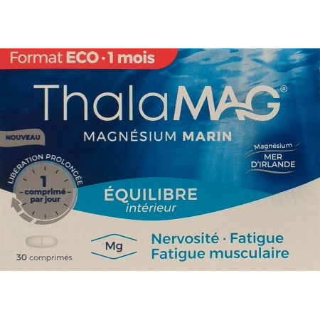 Thalamag Equilibre Intérieur 30 Comprimés - Magnésium Marin