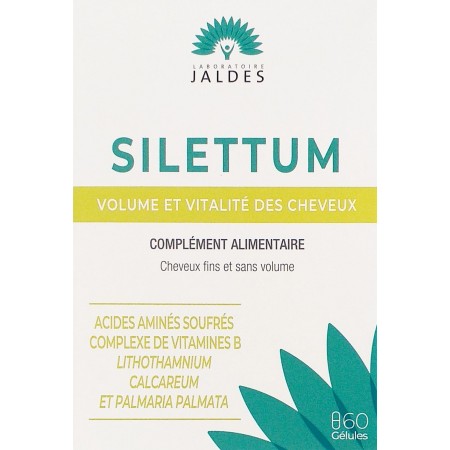 Silettum 60 Gélules - Volume et Vitalité des Cheveux