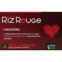 Santé Verte Levure de Riz Rouge - Réduit le Cholestérol