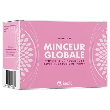 Prescription Nature Minceur Globale 60 Gélules - Favorise la Perte de Poids