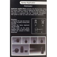 Spray Applicateur Compatible KMax et Ecobell - Pour Vaporiser les Poudres à Cheveux