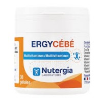 Nutergia Ergycébé - Multivitamines - 30 gélules