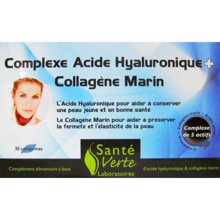 Santé Verte Acide Hyaluronique - Pour Lutter contre les Rides