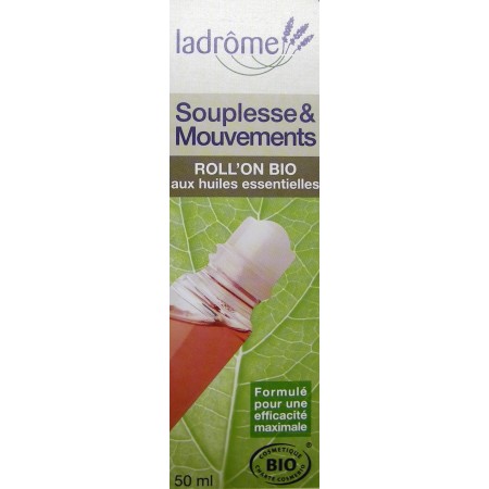 Ladrome Roll On Souplesse et Mouvements - Pour les Articulations